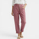 Pantalón Ancho Mujer Algodón Lino Casual