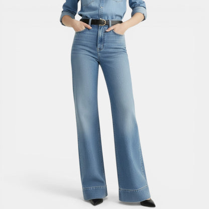 Pantalones Vaqueros Holgados Mujer