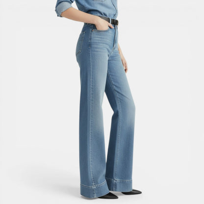 Pantalones Vaqueros Holgados Mujer