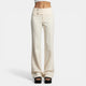 Pantalón Cintura Alta Hebilla Metal