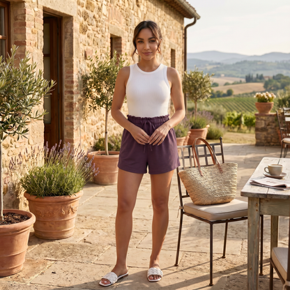 Shorts Mujer Verano Bolsillos