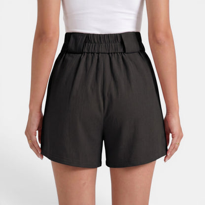 Shorts Mujer Cintura Alta Verano