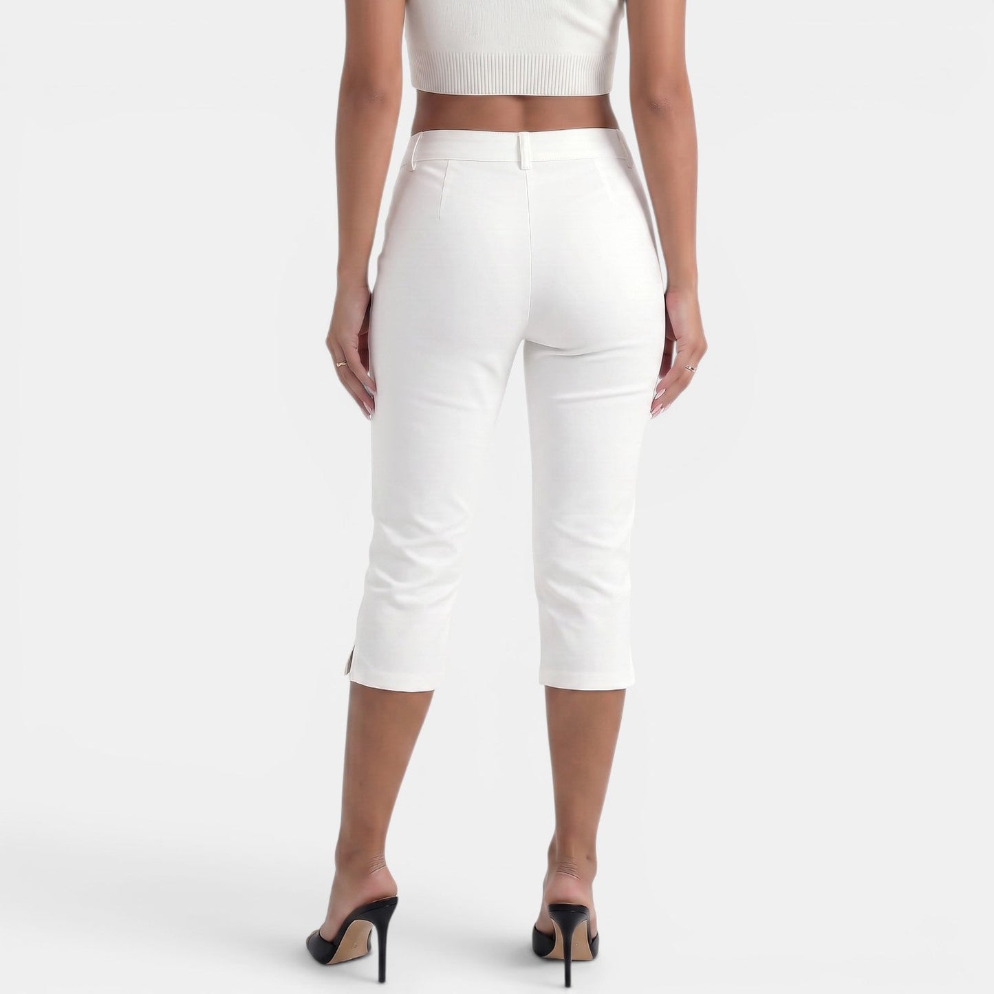 Pantalón Capri Lunares Mujer