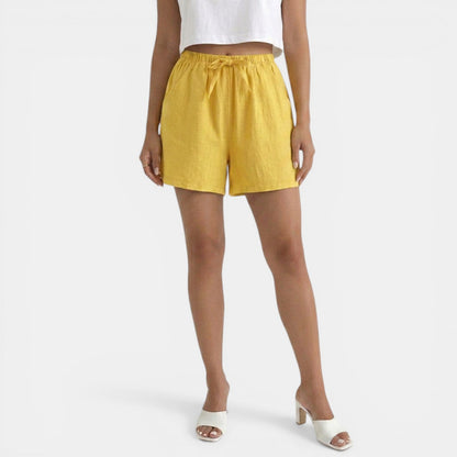 Shorts Mujer Lino Verano