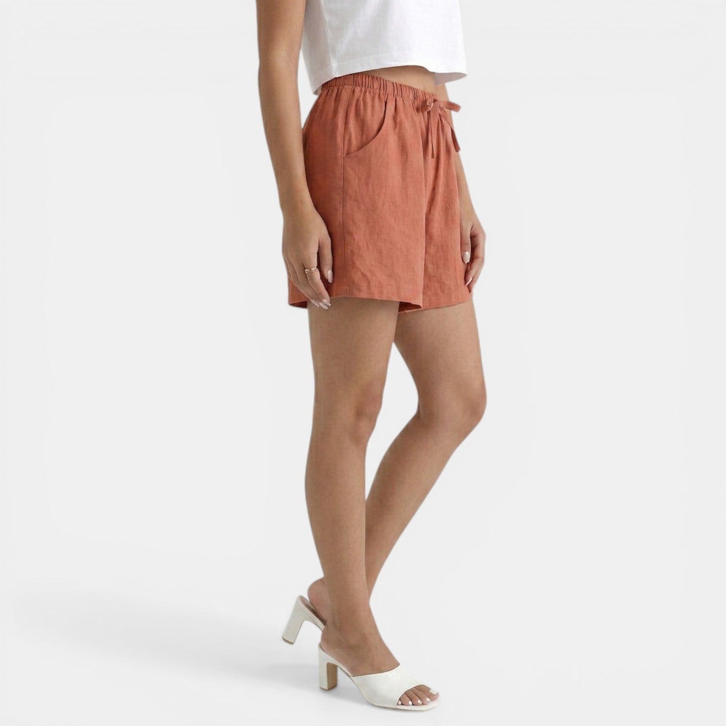 Shorts Mujer Lino Verano
