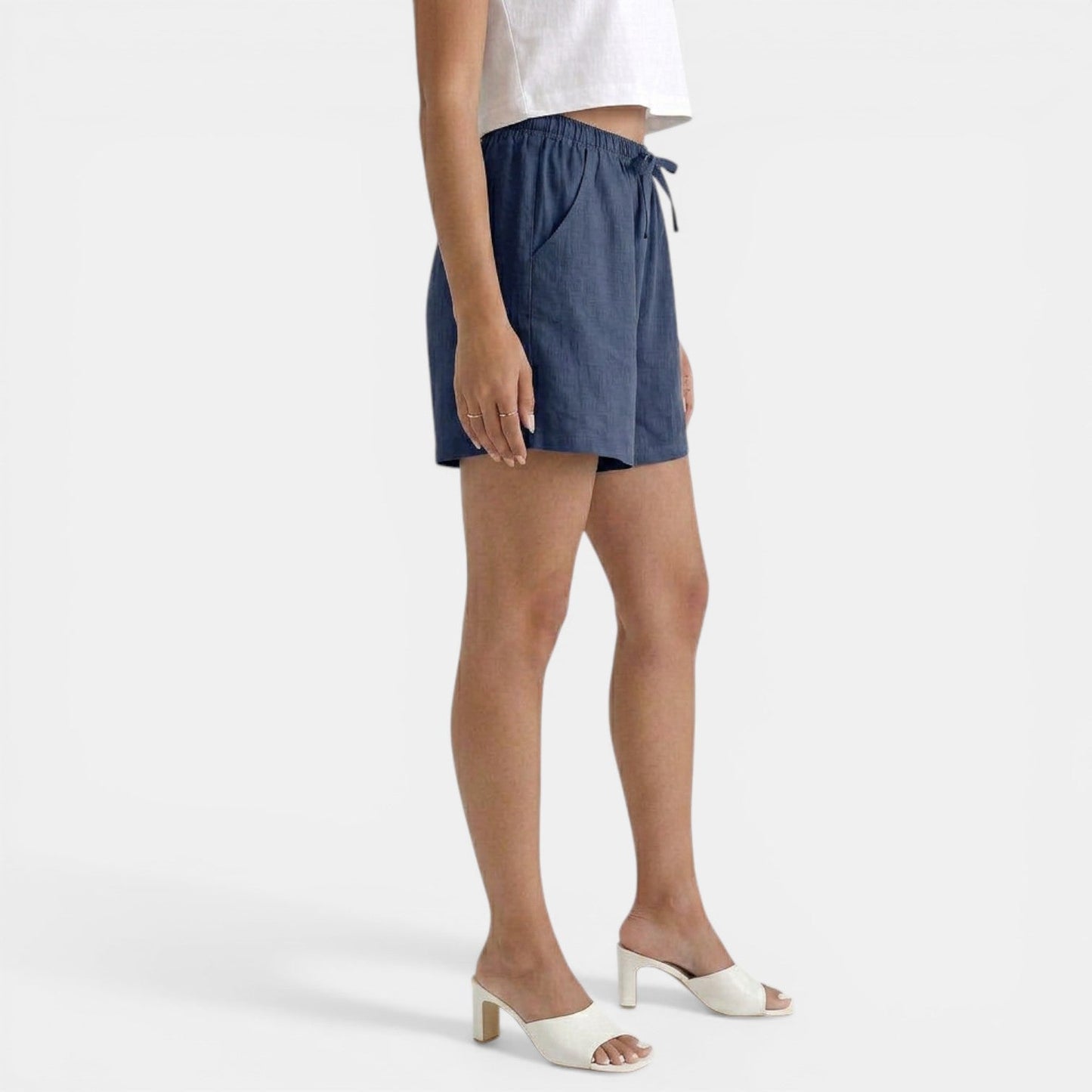 Shorts Mujer Lino Verano