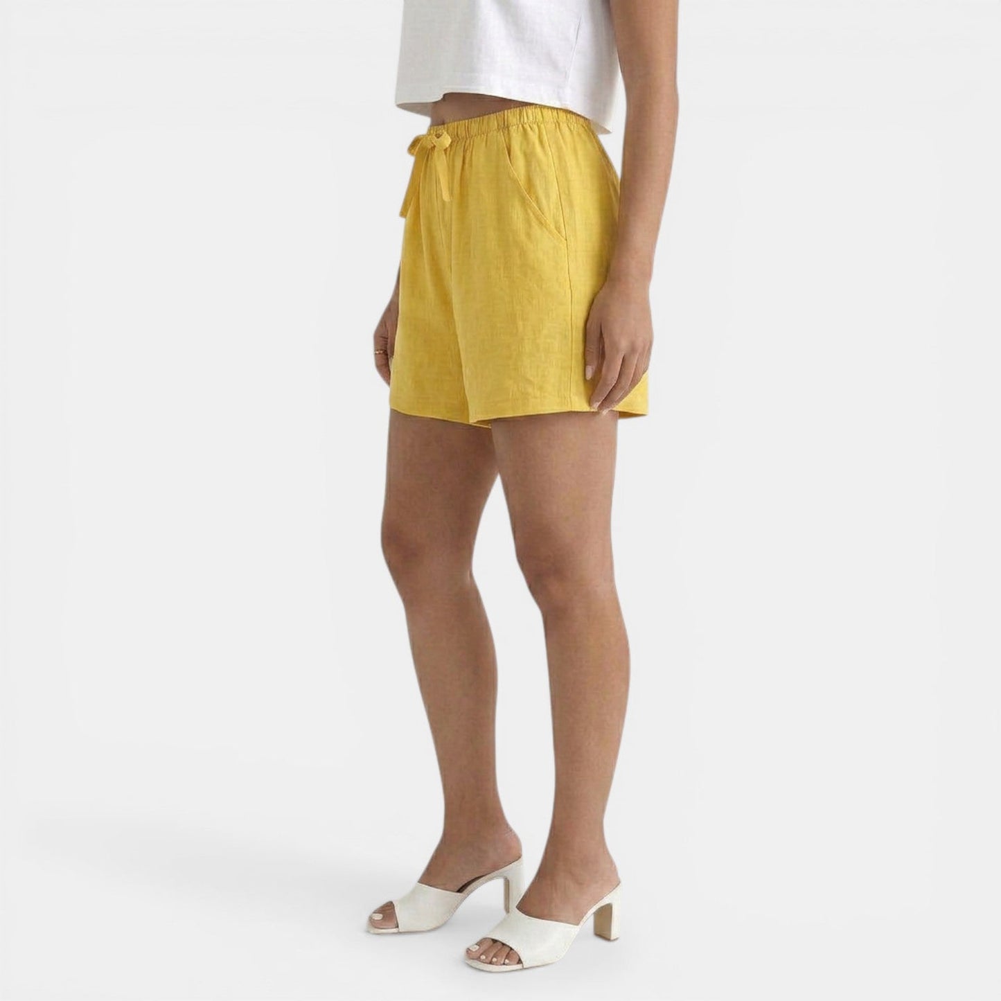 Shorts Mujer Lino Verano