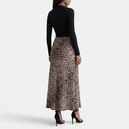 Falda Mujer Leopardo Cola de Sirena