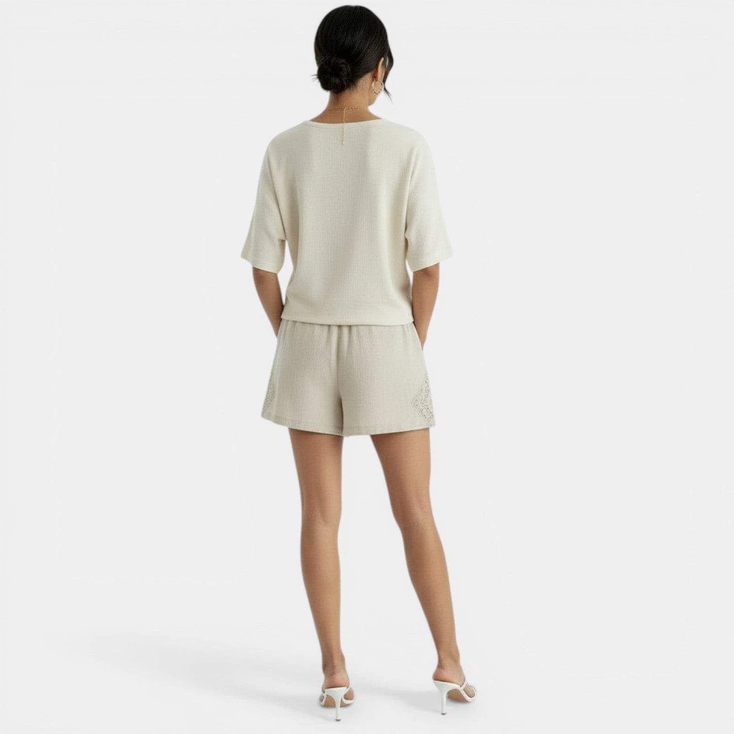 Shorts Lino Mujer Chic