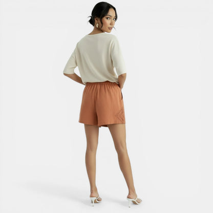 Shorts Lino Mujer Chic