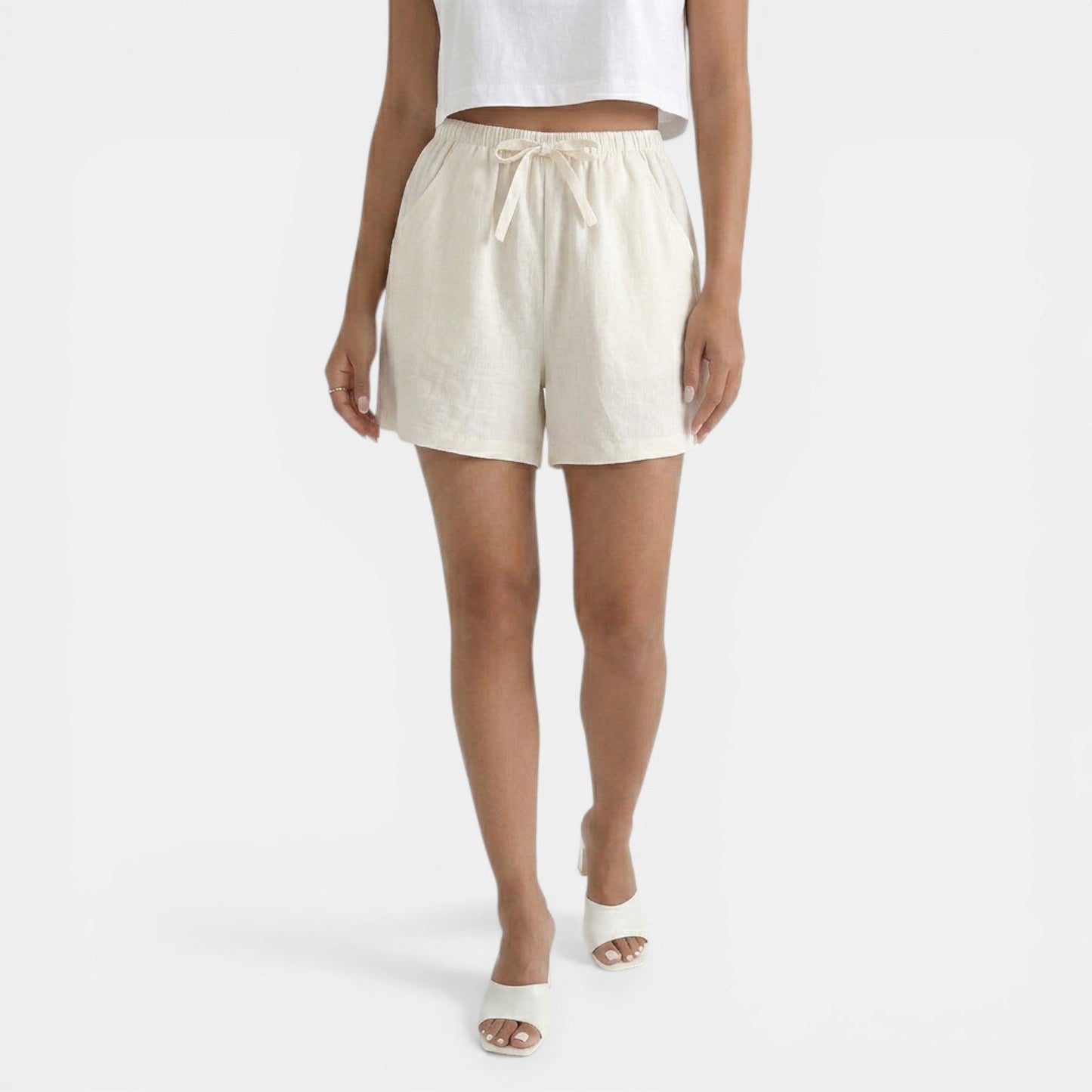 Shorts Mujer Lino Verano