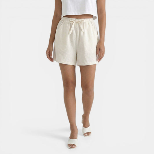 VIRGINIA - SHORT ÉLÉGANT EN LIN