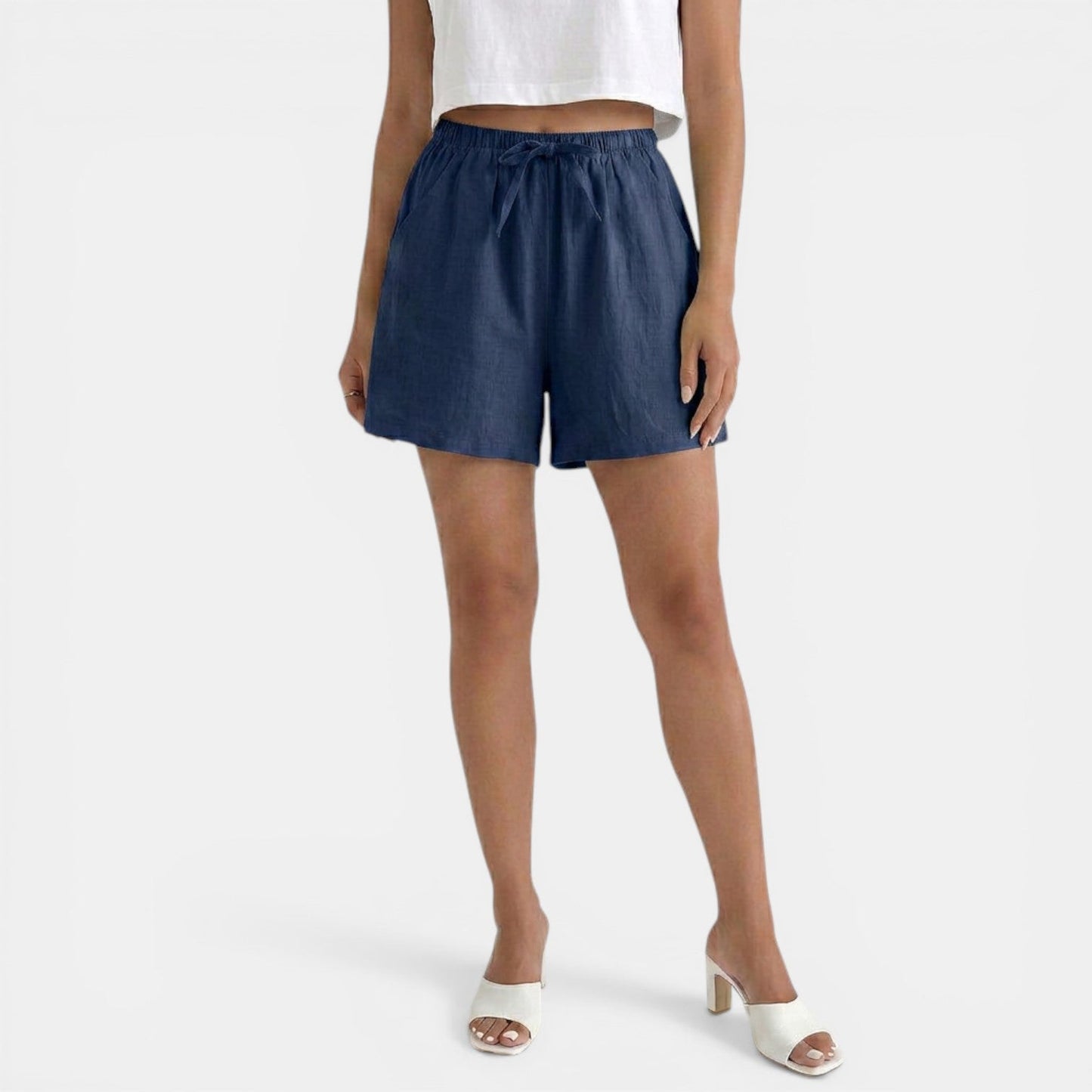 Shorts Mujer Lino Verano