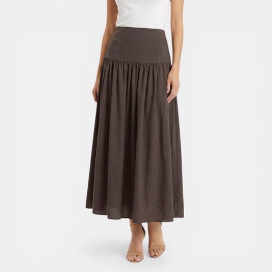 NATALIA - JUPE LONGUE COTON