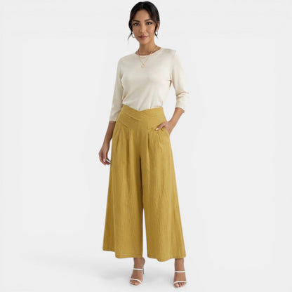 Pantalones Lino Mujer Elegantes