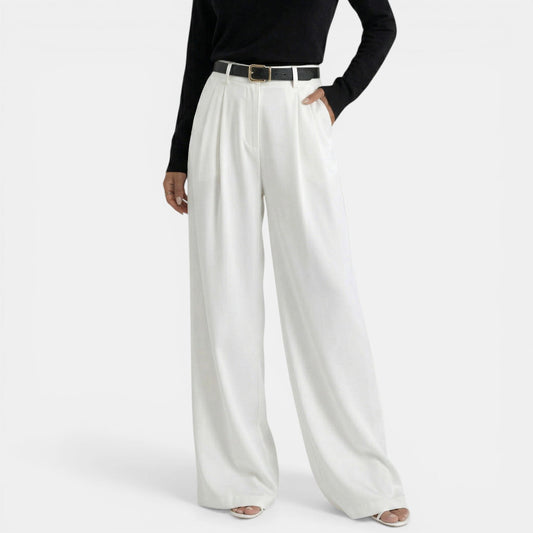 ROSARIO - PANTALON TAILLE HAUTE ÉLÉGANT