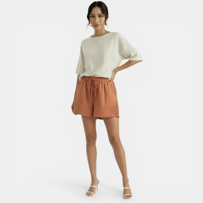 Shorts Lino Mujer Chic