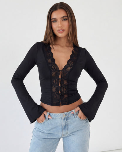 LEIRE - TOP DE MANGA LARGA
