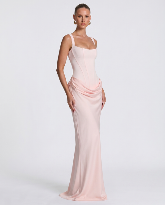 ÁNGELA - Robe longue sablier, image 8