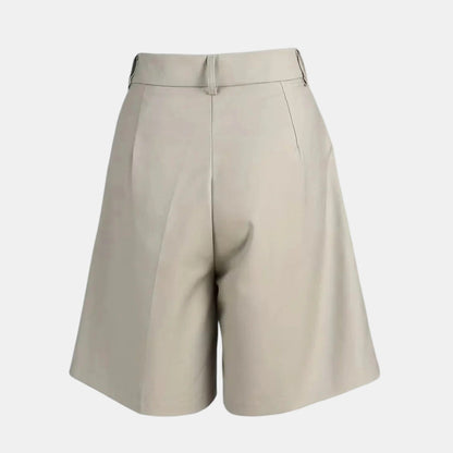 Shorts Mujer Hebilla Dorada