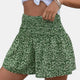 HELENA - FLORAL SHORTS GREEN