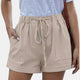 INÉS - SHORT DÉCONTRACTÉ BEIGE