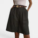 Shorts Mujer Hebilla Dorada