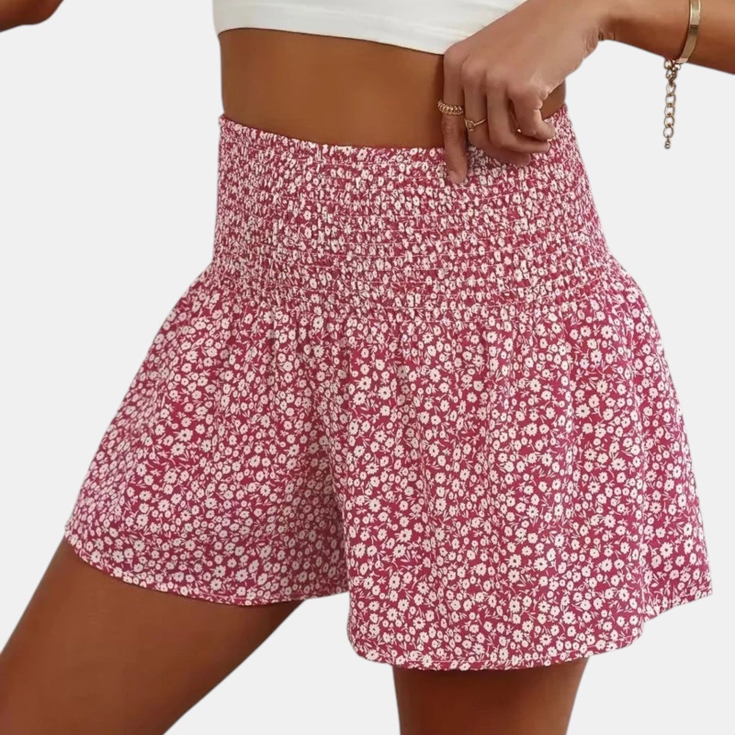 Shorts Mujer Florales Verano