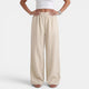 Pantalón Ancho Mujer Lino Algodón Verano