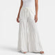 Pantalón Lino Mujer Cordón Ancho